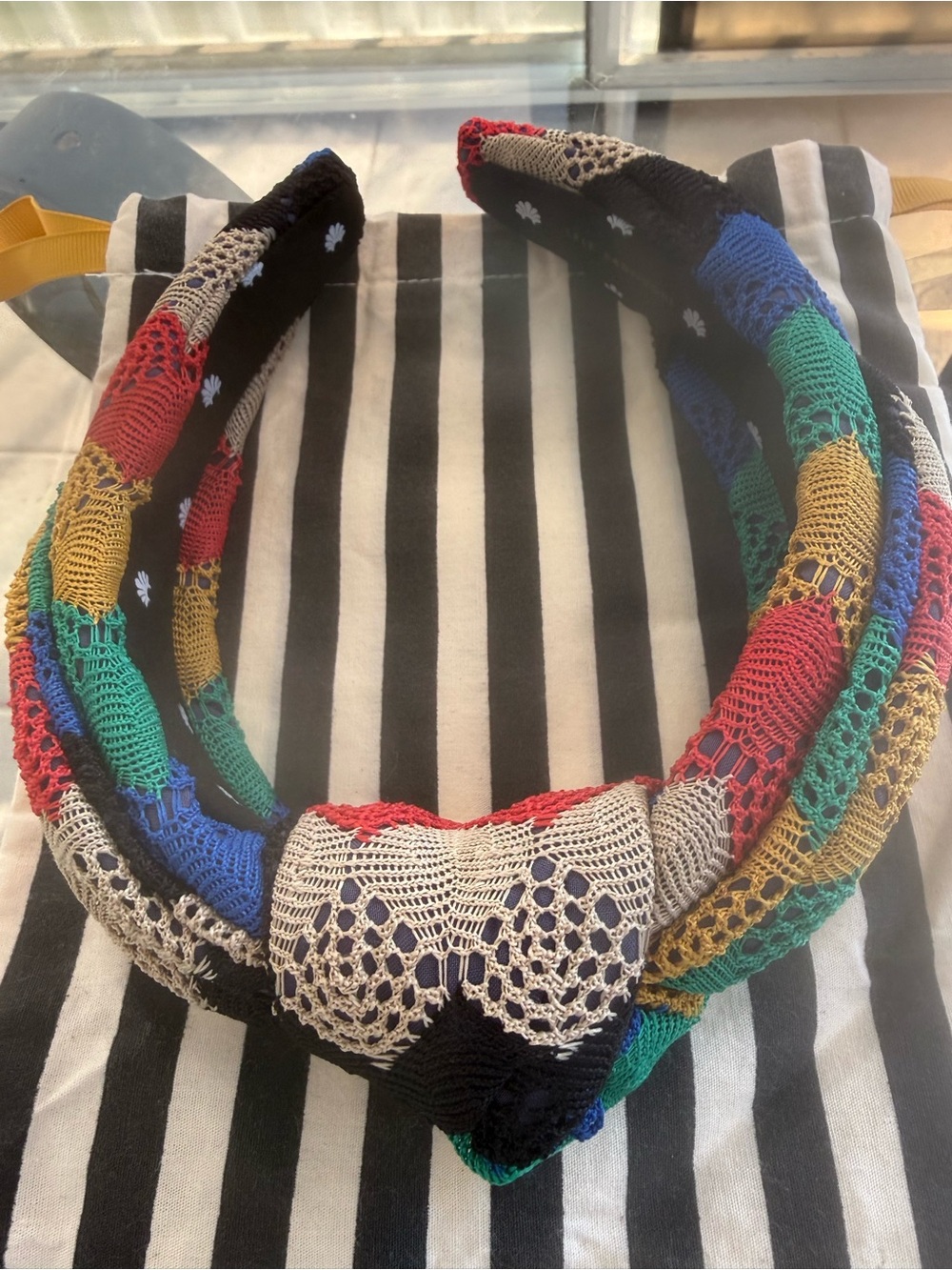Crochet Multicolor Headband - Women Accessories